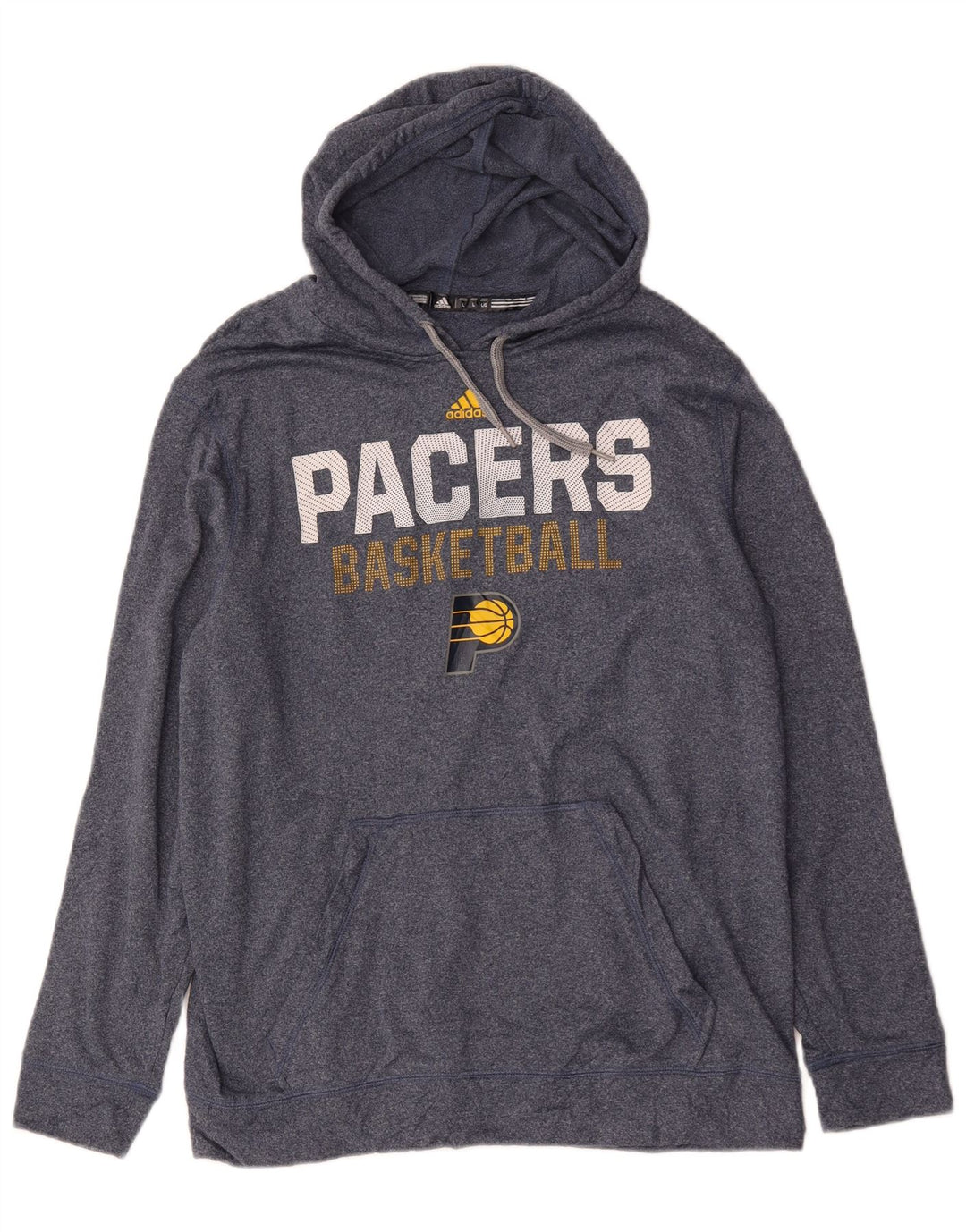 Adidas Hommes Packers Graphic Sweat à capuche Grand Bleu Polyester