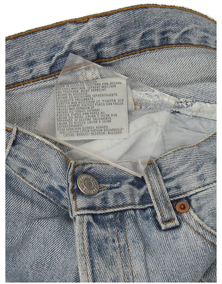 Levi's Short en Jean 501 W29 Homme Bleu Moyen Coton