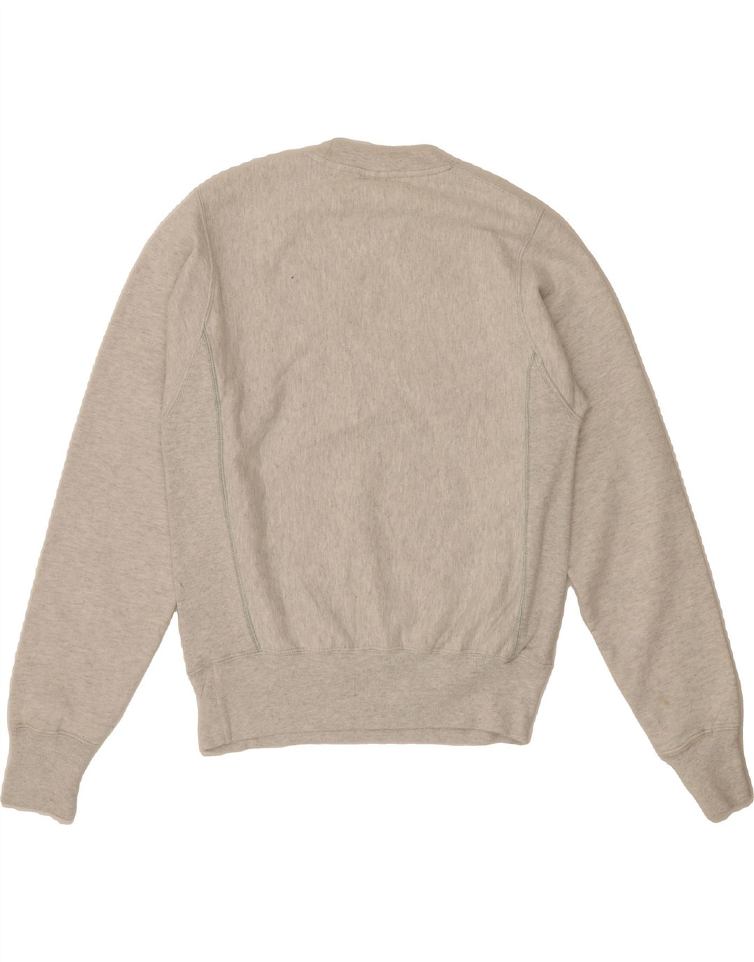 CHAMPION Womens Oversized Sweatshirt Jumper UK 6 XS Grey Cotton Vintage Champion and Second-Hand Champion from Messina Hembry 