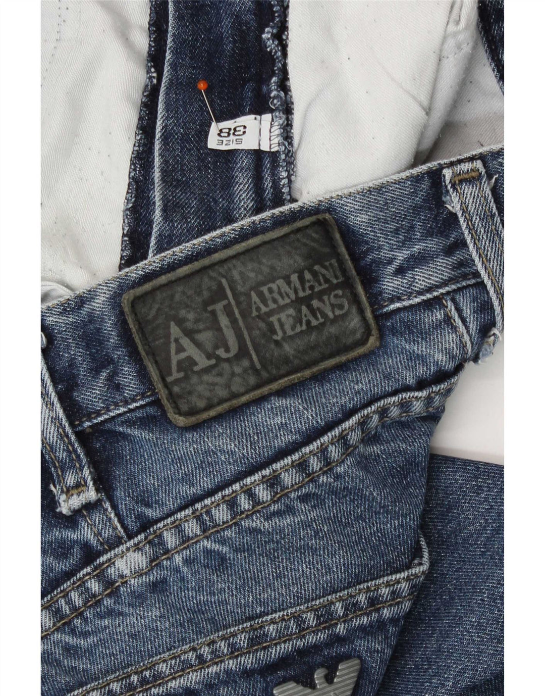 Armani Jean droit W38 L31 bleu homme