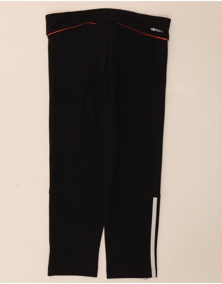 Adidas Climalite Capri Leggings UK 8 Small Noir Polyester