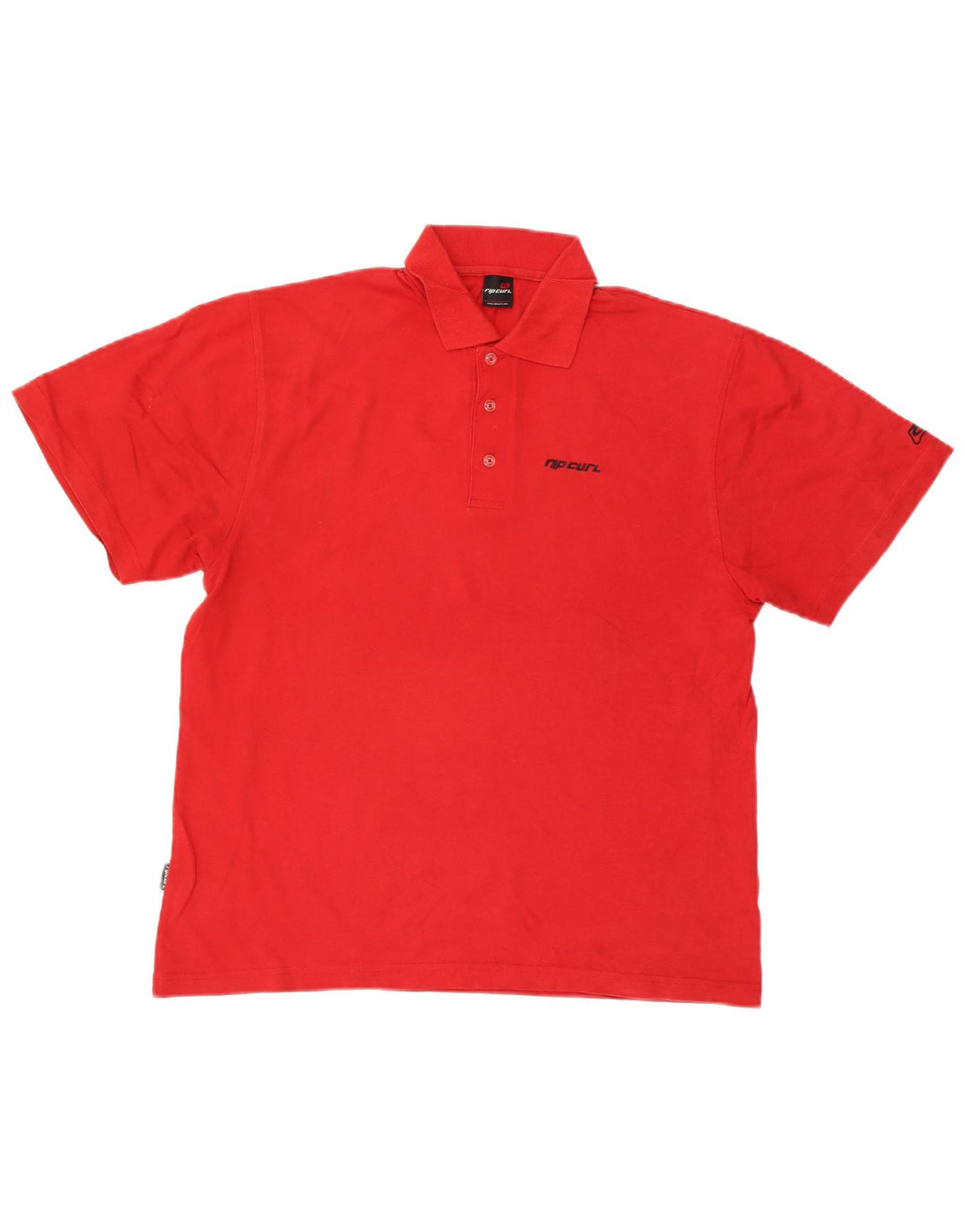 Rip Curl Polo Homme Petit Rouge Coton