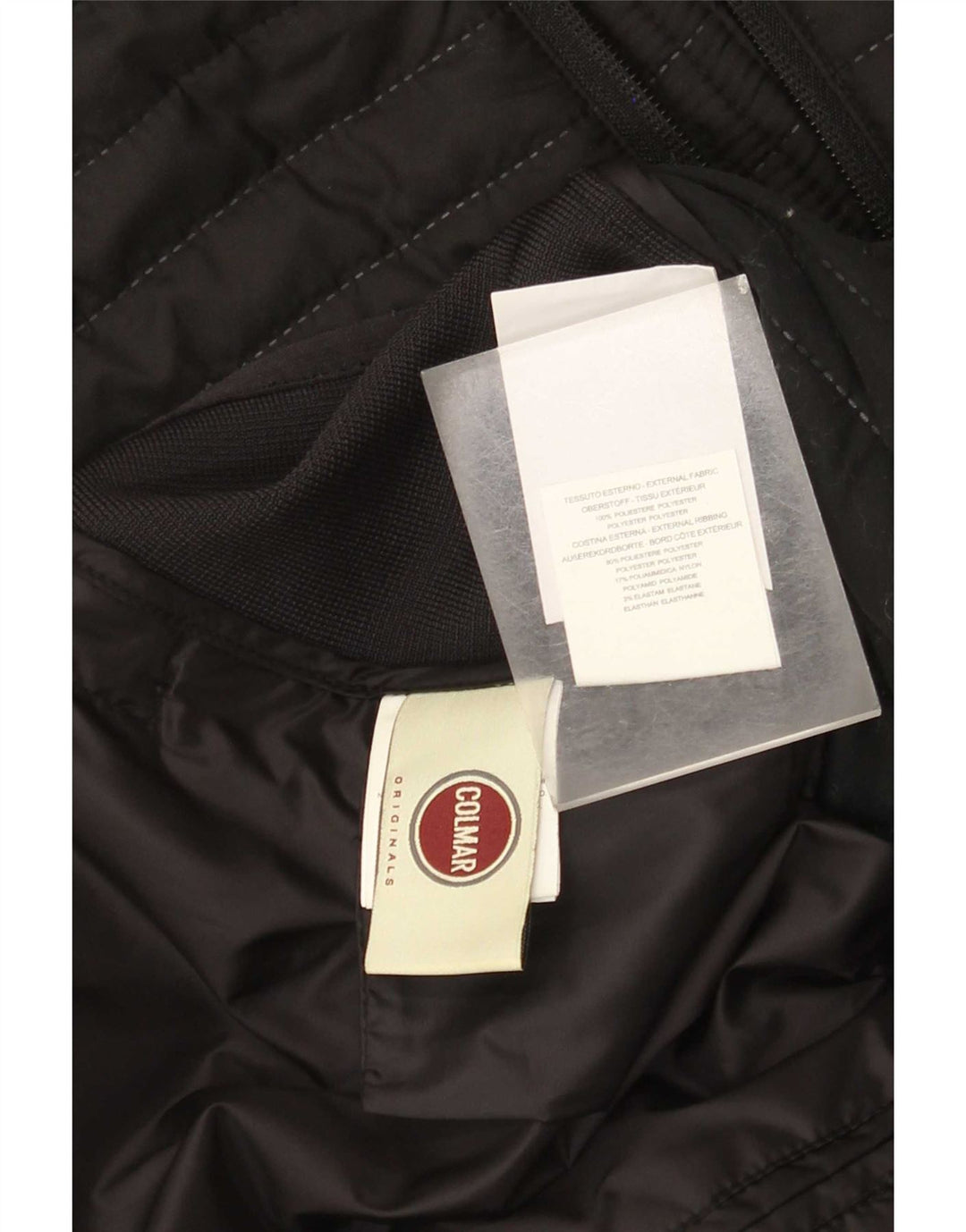 Colmar Veste matelassée IT 52 Large Noir Colourblock Polyester