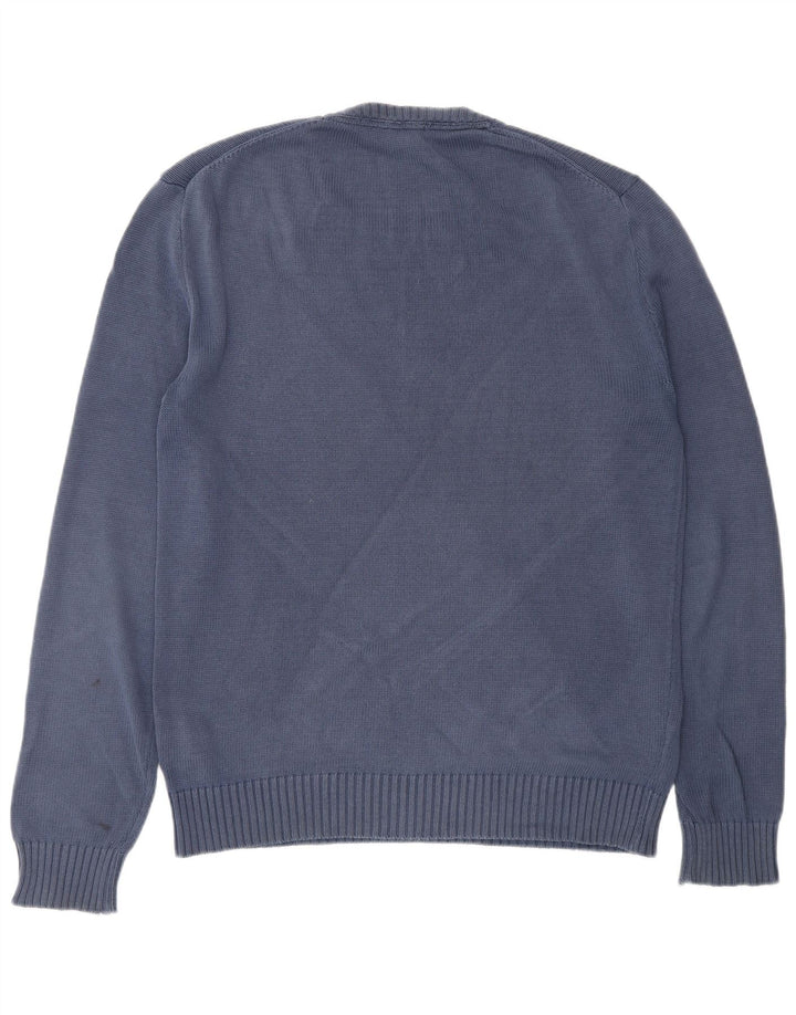 HACKETT Pull Col Rond Homme Bleu Marine Moyen Coton