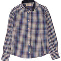 Boggi Chemise Milano Small Bleu Vichy Coton Homme