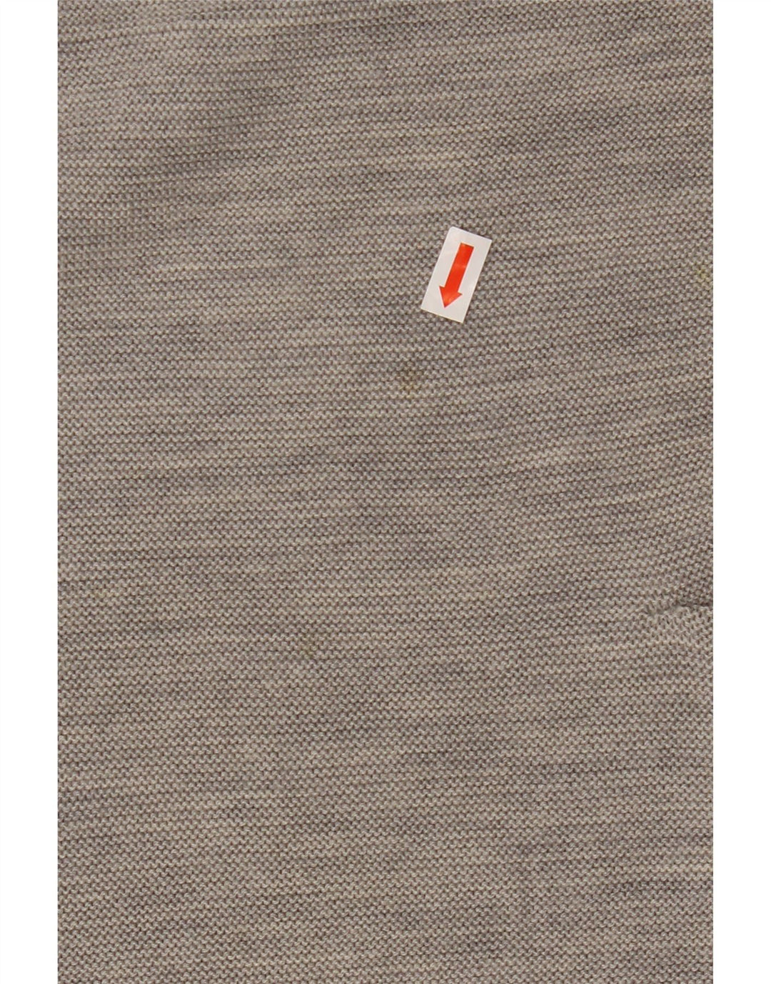 COS Pull court à manches 3/4 et col bateau pour femme UK 10 Petite laine grise