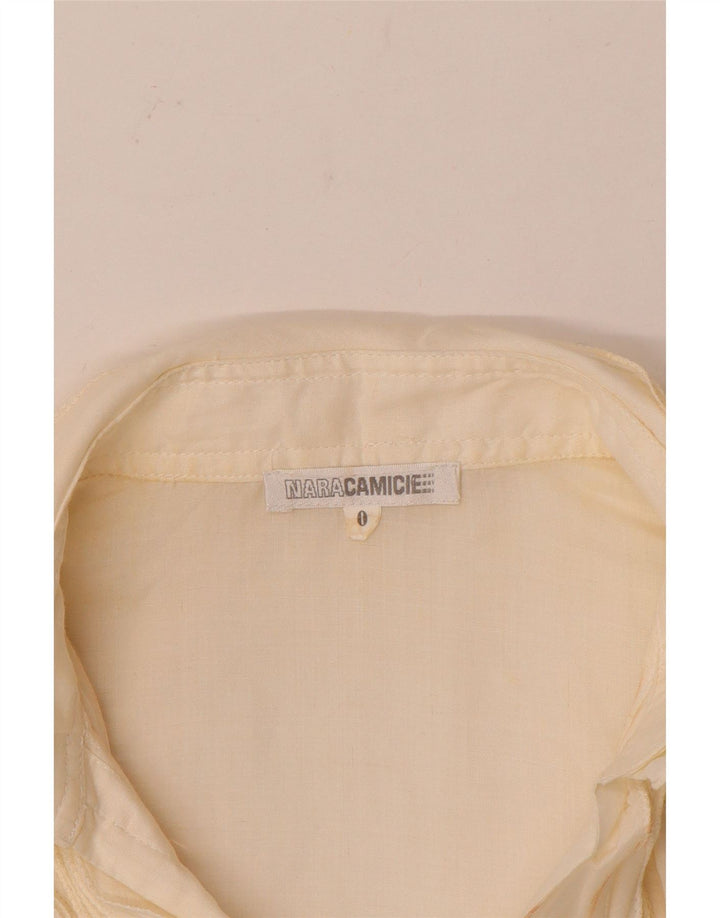 Naracamicie Chemisier surdimensionné à manches 3/4 pour femme US 0 XS Blanc cassé