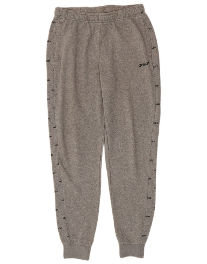 ADIDAS Pantalon de Survêtement Graphique Joggers Garçon 15-16 ans Gris Coton