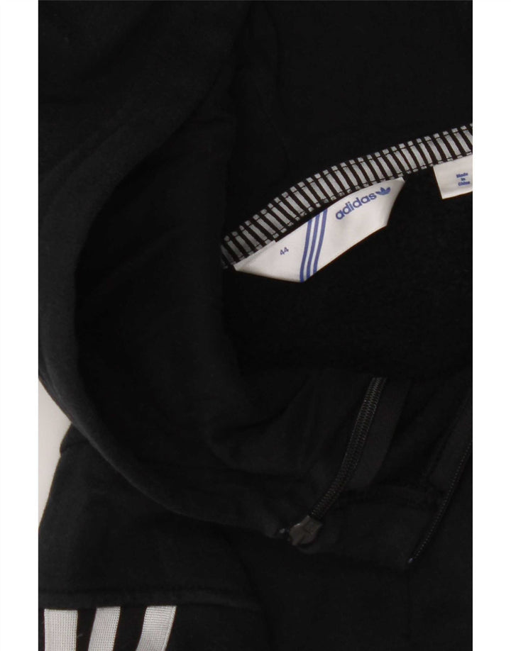 Adidas Pull à capuche graphique pour femme IT 44 Noir moyen