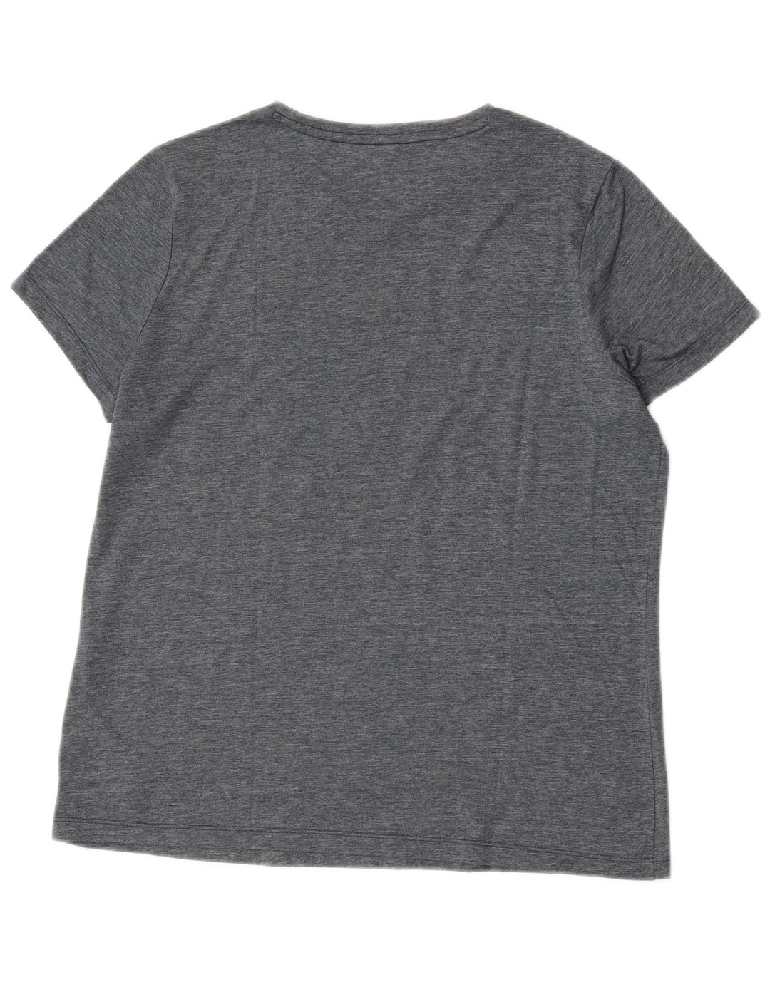 Puma Homme Graphic T-Shirt Top Large Gris Polyester