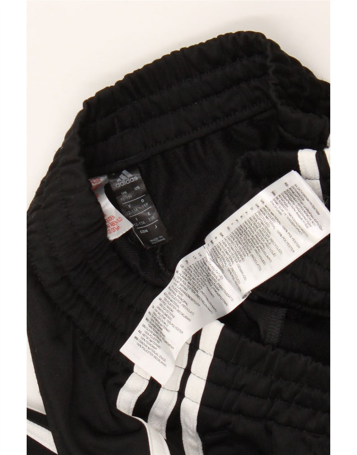 Adidas Pantalon de Survêtement Garçon Joggers 12-13 ans Noir Polyester