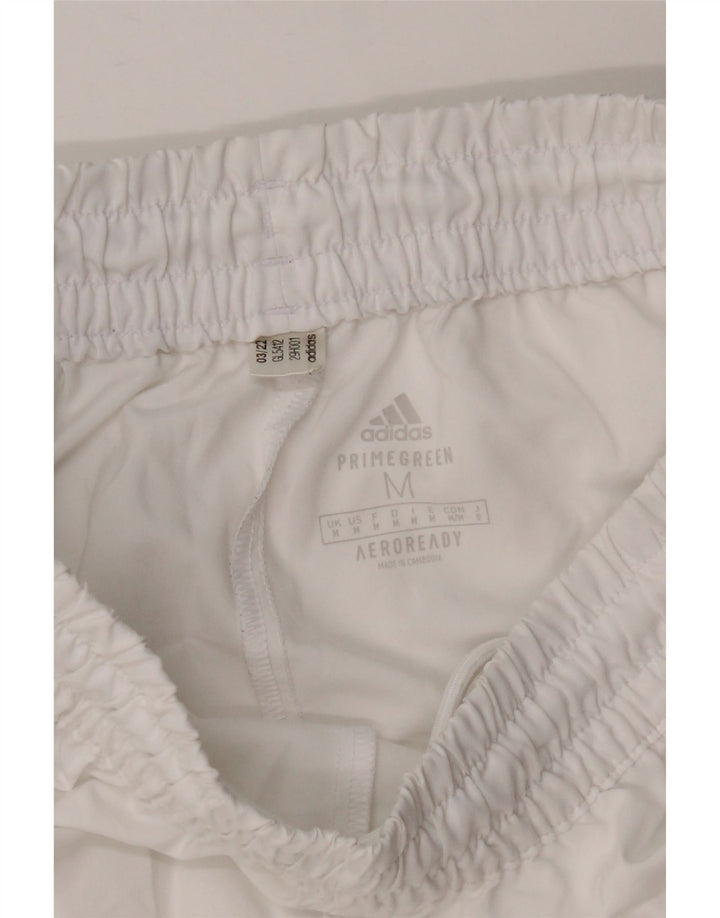 Adidas Short de sport Aeroready Homme Blanc Moyen Polyester