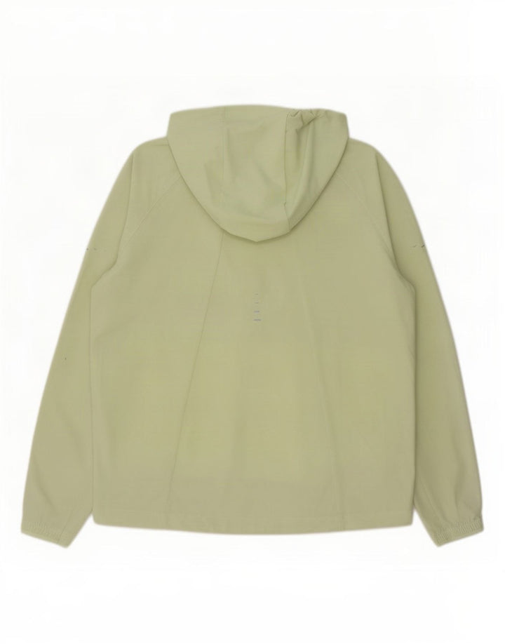 Nike Veste de pluie à capuche pour femme UK 18 XL Vert Polyester