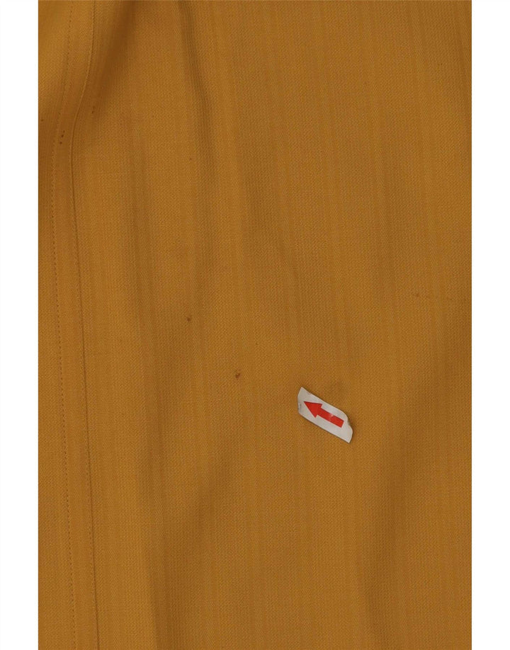 vintage Femme A-Line Jupe Petite W26 Jaune