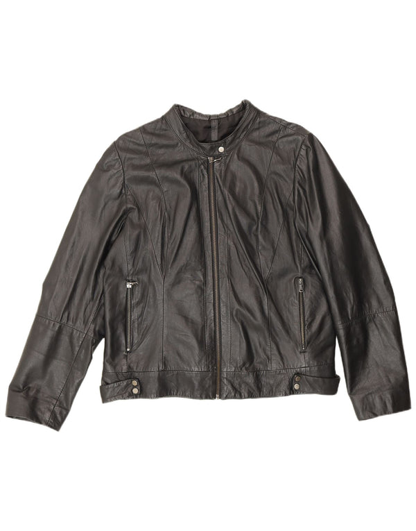 Conbipel Veste en Cuir Femme IT 48 XL Noir