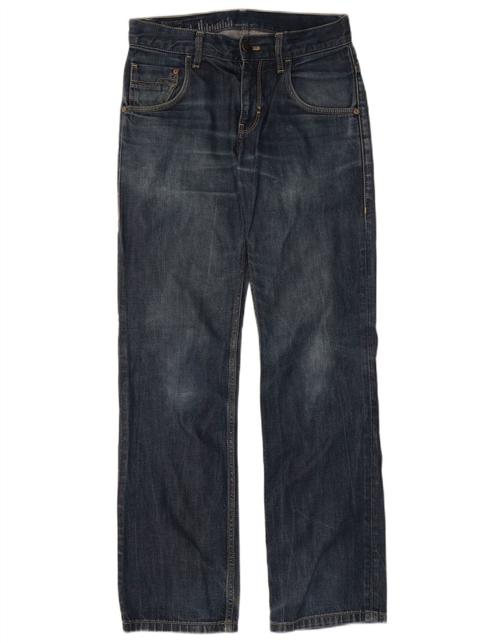 Esprit Jean Droit Femme W30 L32 Bleu Marine Coton