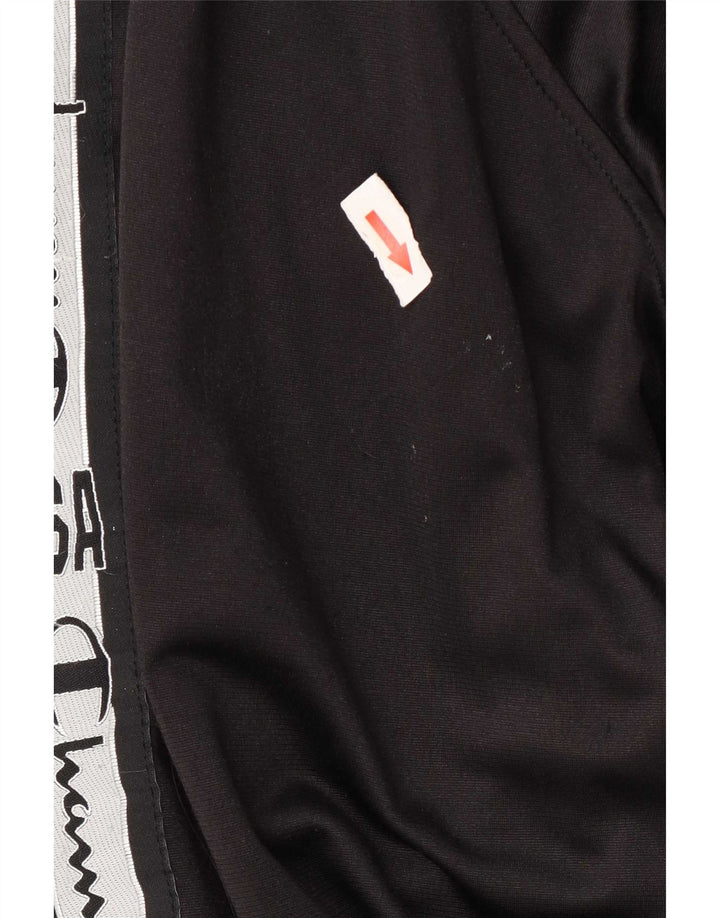 Champion Veste de Survêtement Graphique Homme Noir Moyen Colourblock