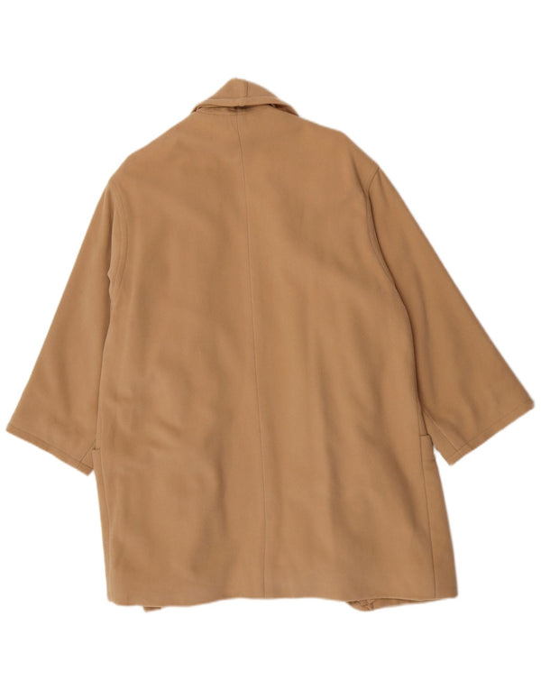 Luisa Spagnoli Pardessus surdimensionné ouvert pour femme UK 10 Petit Beige