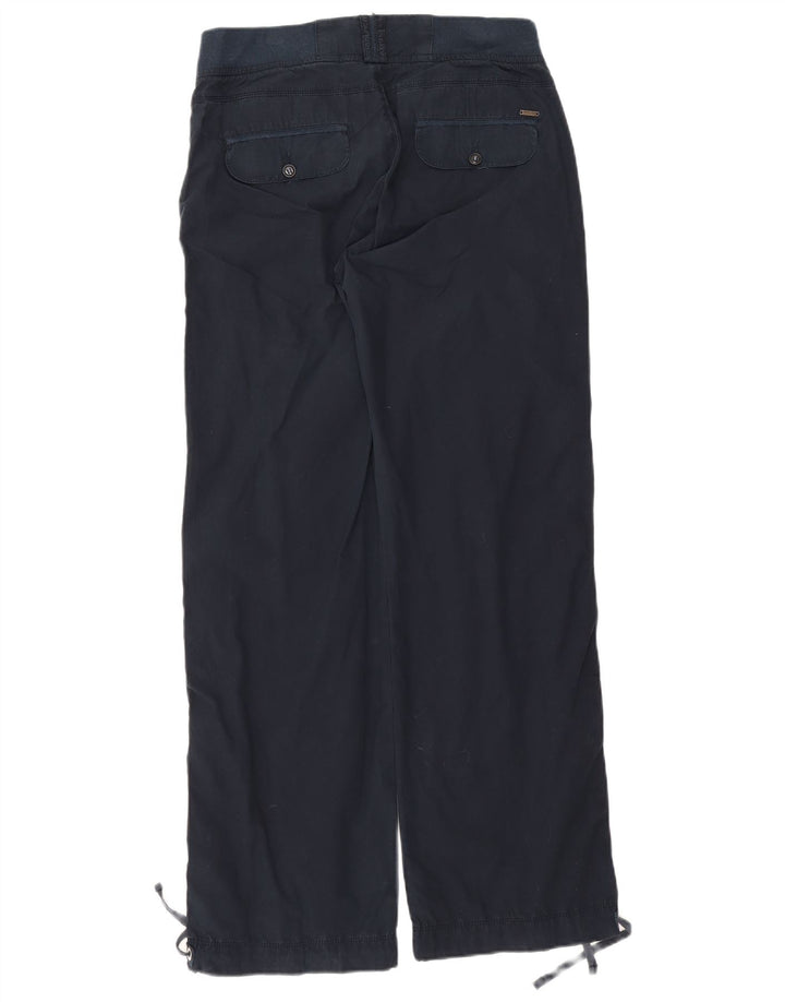Woolrich Pantalon Droit Femme W31 L31 Bleu Marine Coton