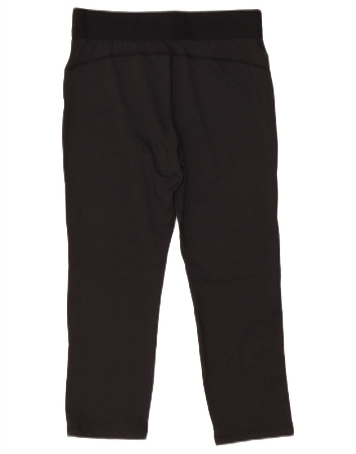 Ellesse Legging Capri Femme UK 12 Noir Moyen Polyester