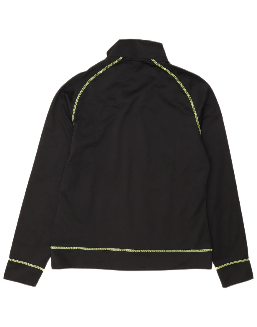 Asics Veste de survêtement pour femme UK 12 Medium Noir Polyester