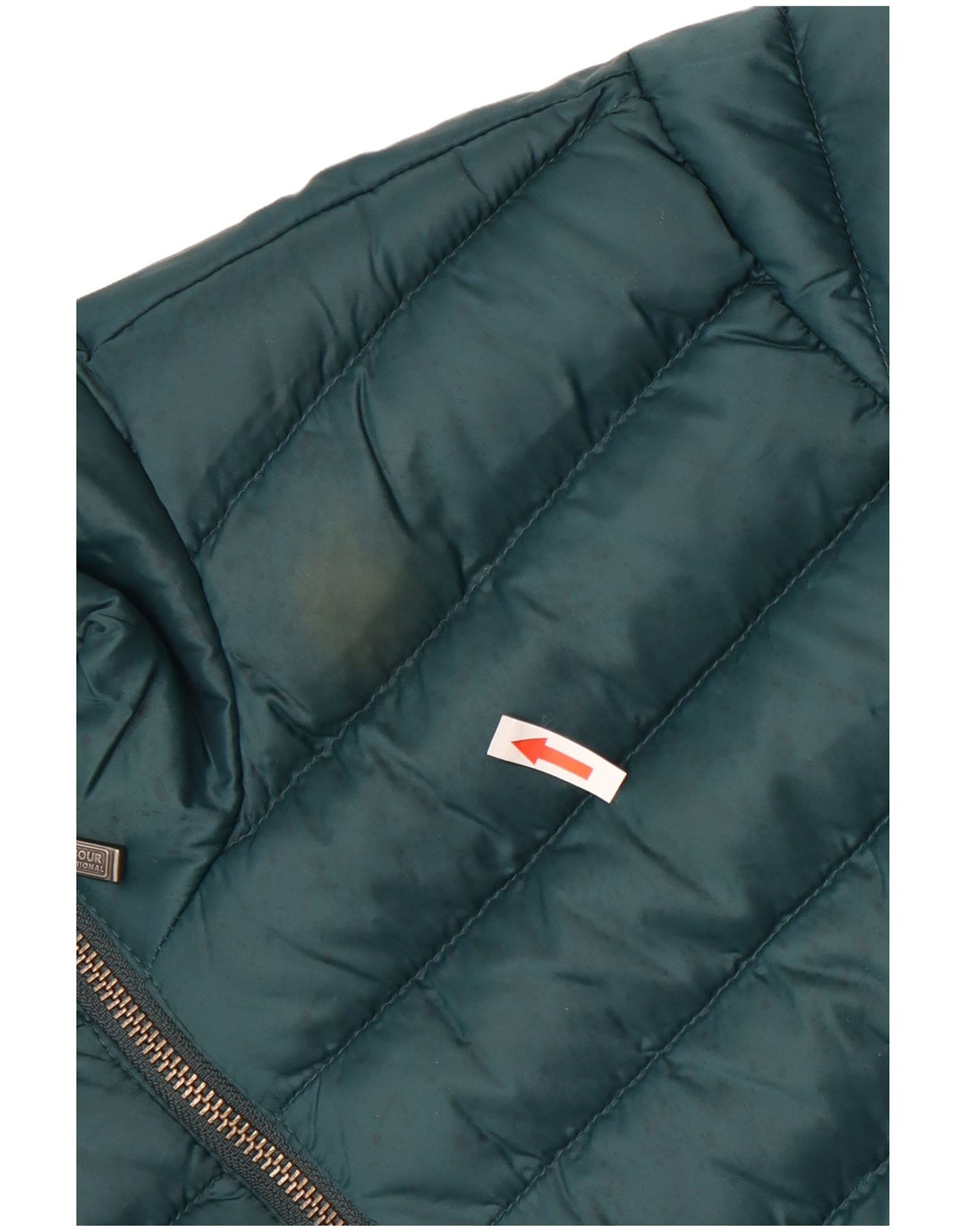 Barbour Veste matelassée pour hommes UK 38 Polyamide vert moyen
