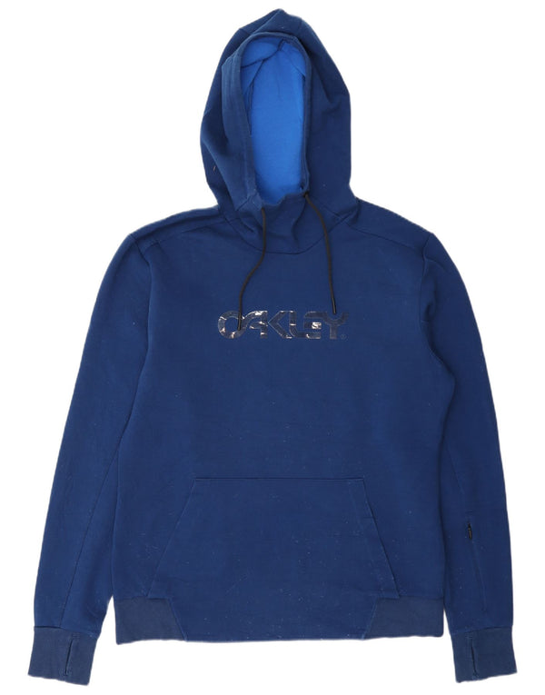 Oakley Pull à Capuche Graphic Regular Fit Homme Bleu Moyen
