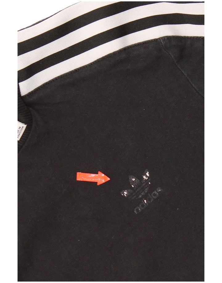 Adidas T-shirt pour femme UK 8 Petit Noir