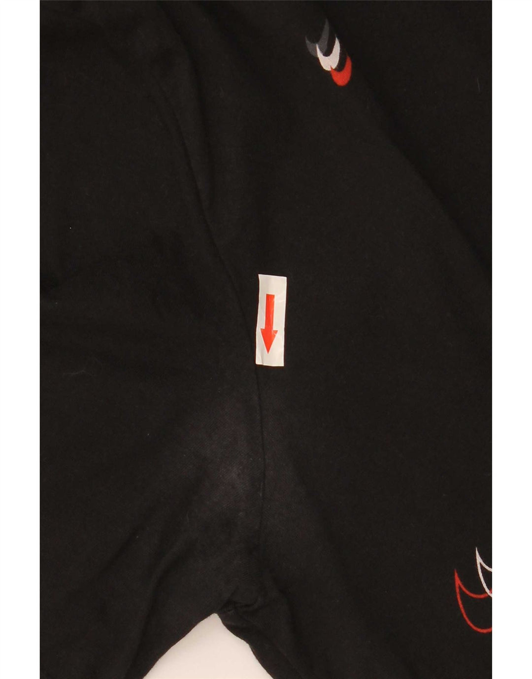 Nike T-shirt graphique pour homme en coton noir Taille L