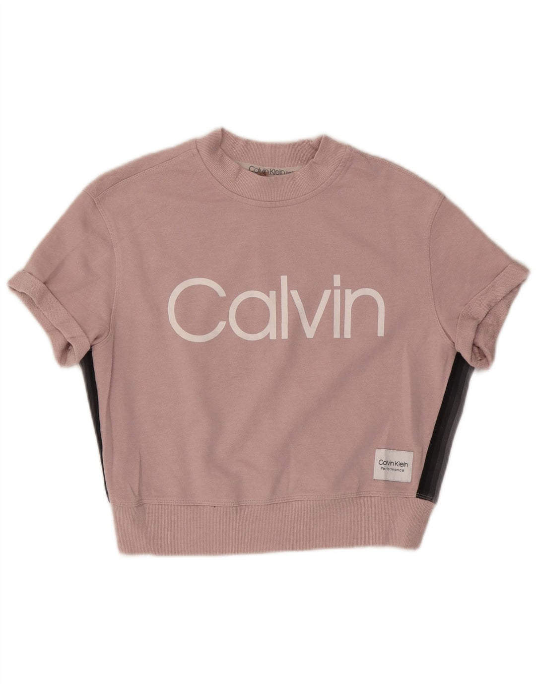 CALVIN KLEIN Survêtement surdimensionné graphique pour femme UK 10 Small Rose
