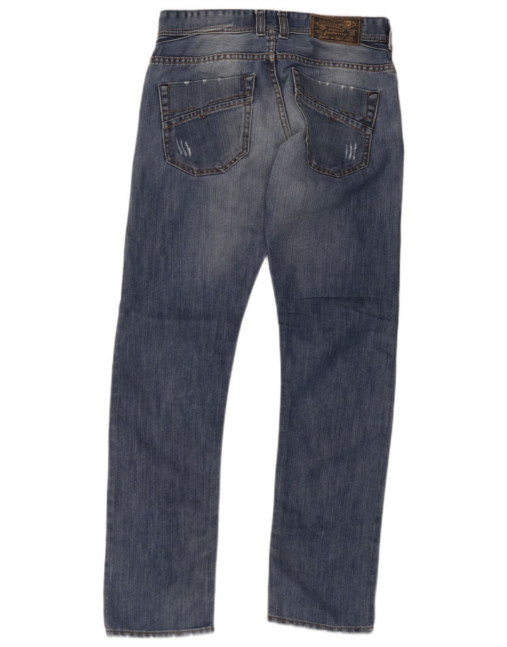 Diesel Jean Slim effet vieilli W31 L31 bleu coton pour homme