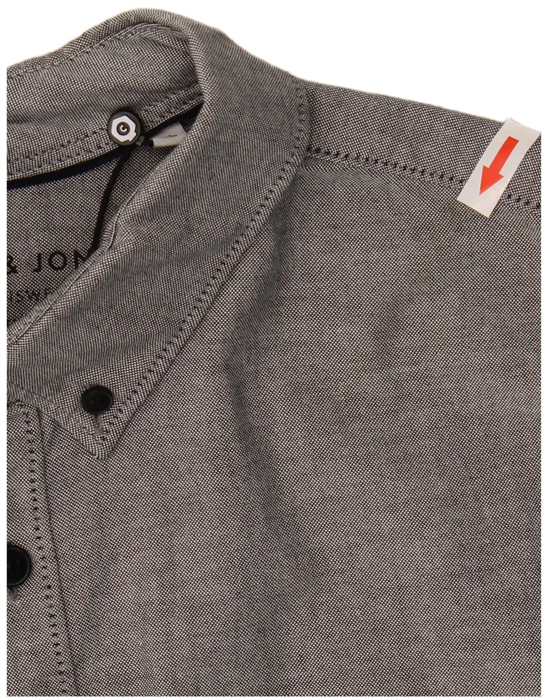 Jack & Jones Chemise Slim Fit XL Gris Coton Homme