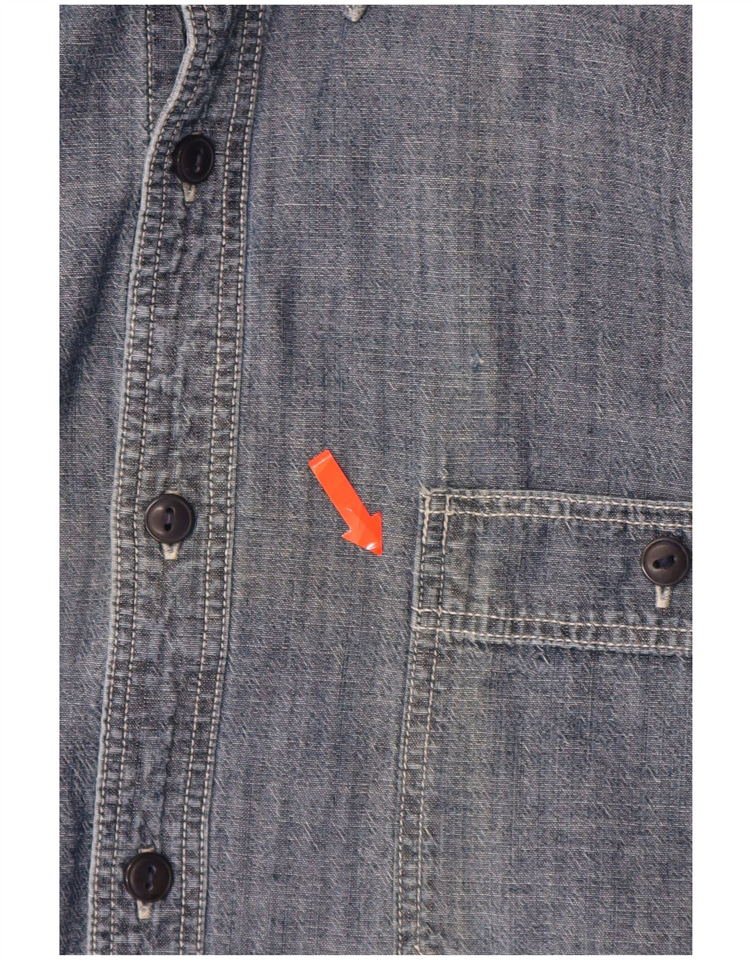 DOCKERS Chemise Homme Large Bleu Marine