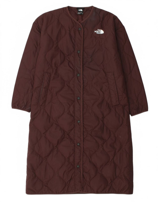 The North Face Manteau matelassé surdimensionné pour femme UK 14 Marron moyen