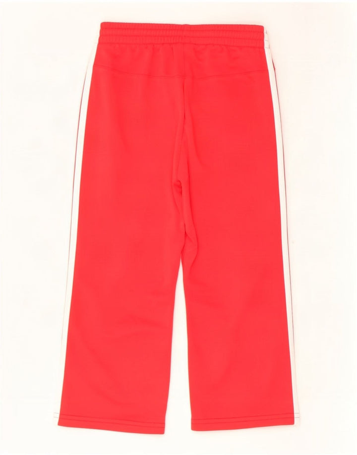 Adidas Pantalon De Survêtement Fille 7-8 Ans Rouge Polyester