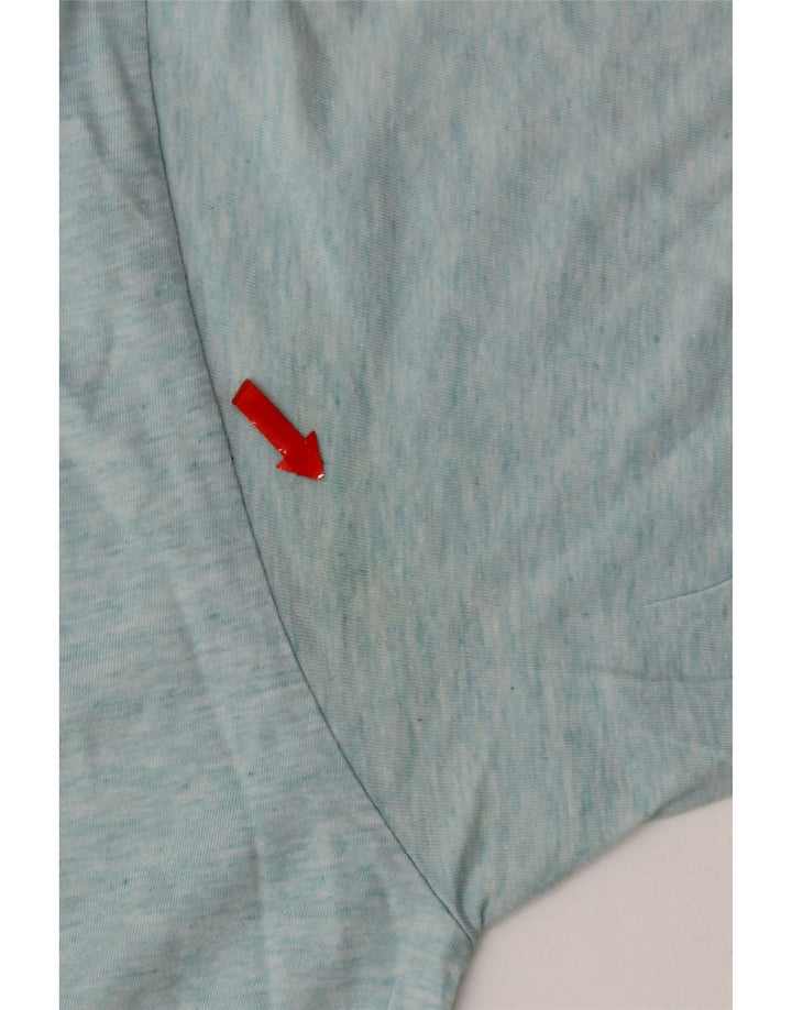 Trussardi T-Shirt Top Large Bleu Coton Homme
