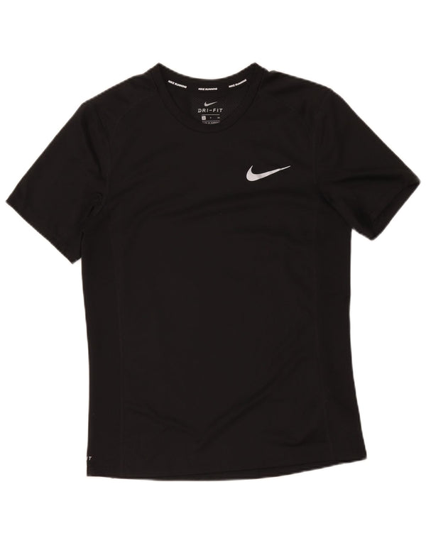 Nike Hommes T-Shirt Haut Petit Noir Polyester Sports