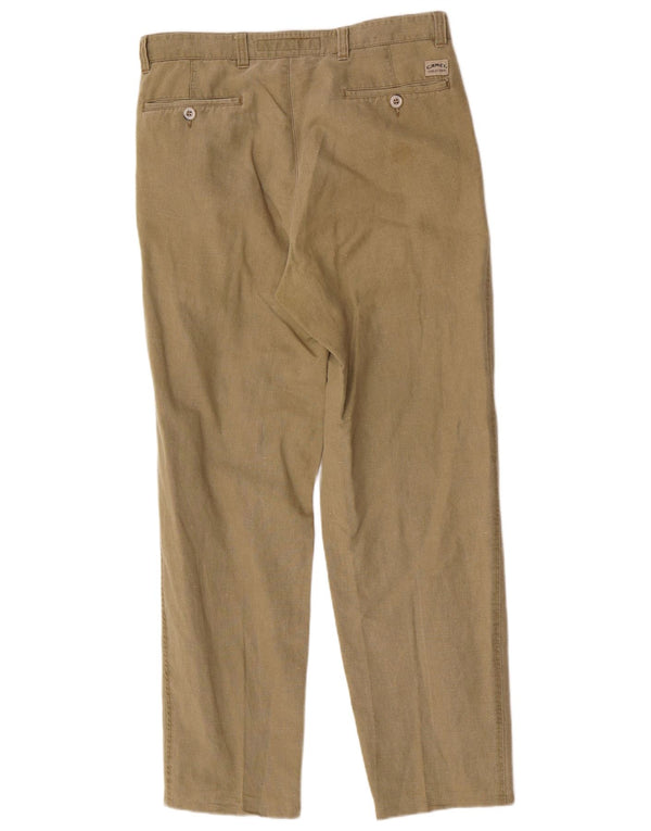 Camel Active Pantalon Chino Pegged Homme IT 48 Medium W30 L30 Coton Kaki