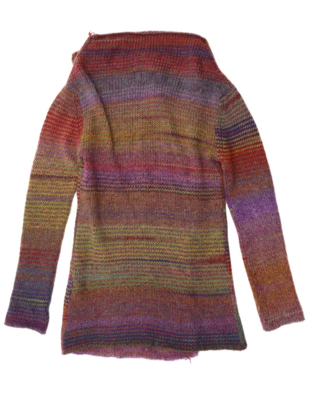 Marlboro Classics Pull cardigan long pour femme UK 14 Medium Multicolore