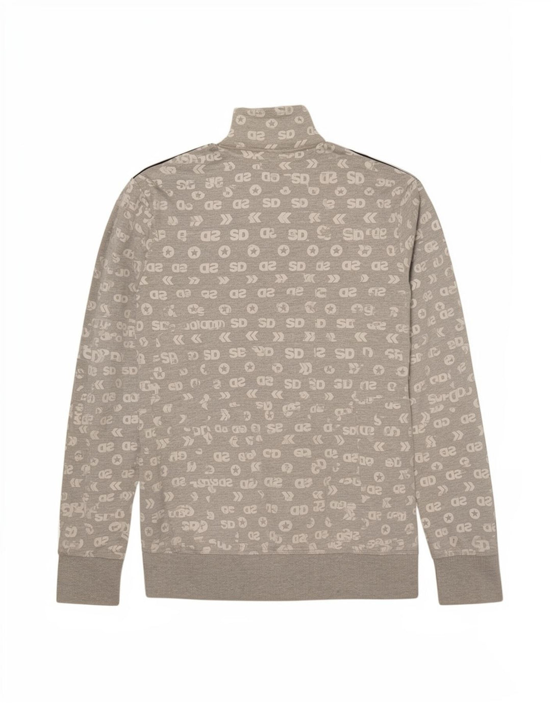 Superdry Veste de survêtement graphique pour femme UK 10 Small Gris Coton