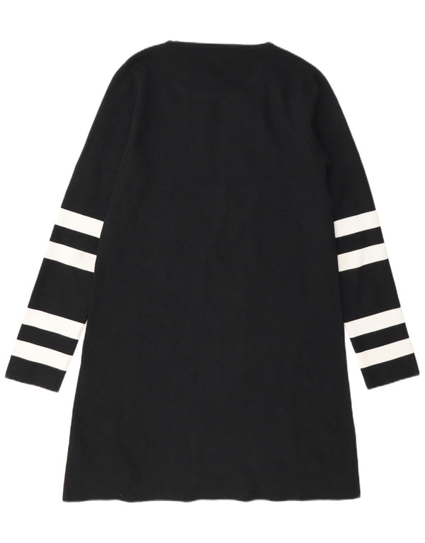 Zara Pull Femme Pull UK 14 Moyen Noir Colorblock Modal
