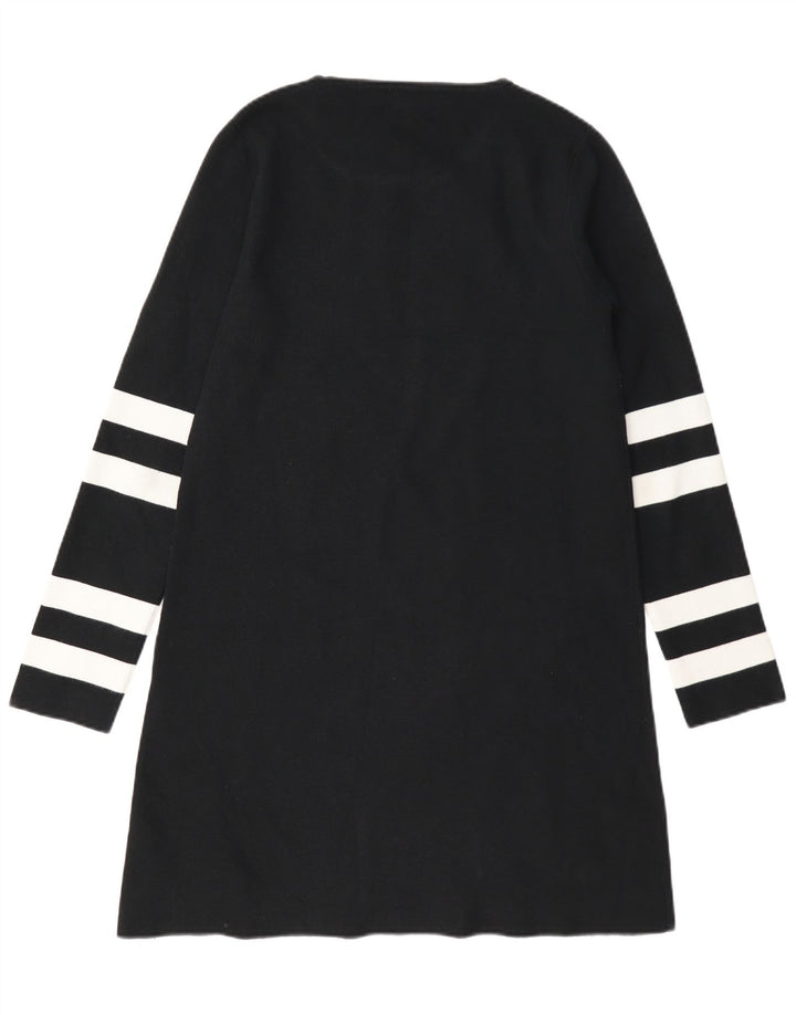 Zara Pull Femme Pull UK 14 Moyen Noir Colorblock Modal
