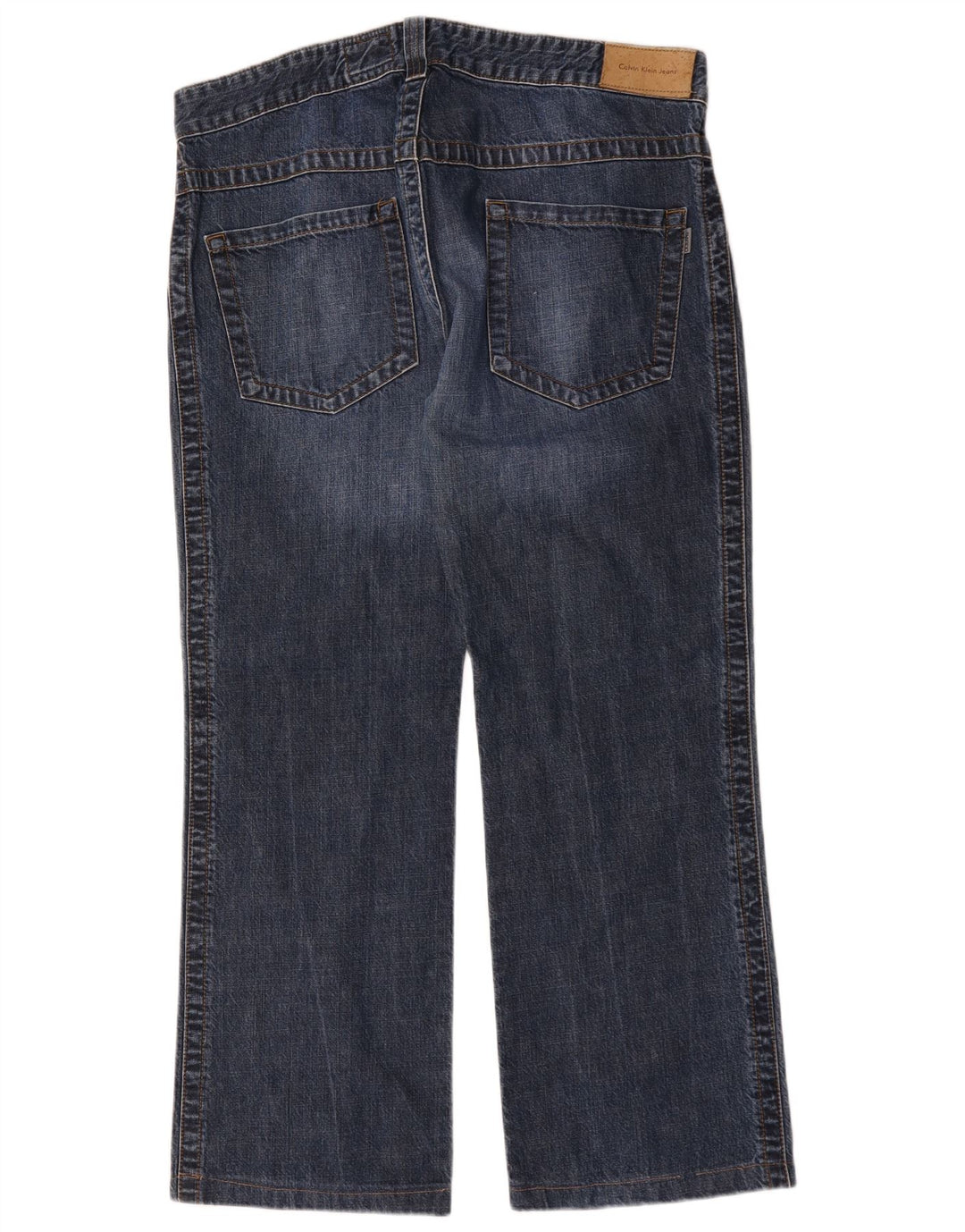 Calvin Klein Jean Loose Homme W38 L30 Bleu Coton