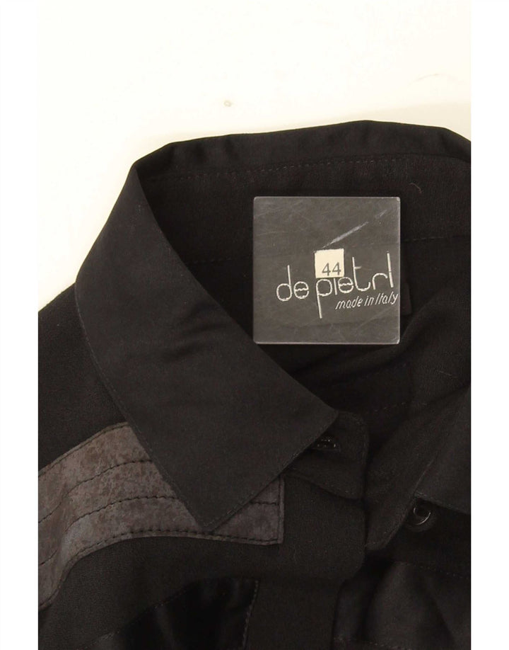 De Pietri Combinaison à manches longues pour femme IT 44 Medium Black Colourblock