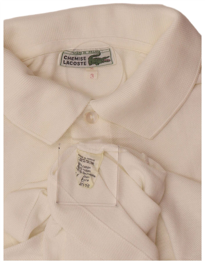 Lacoste Polo Homme Taille 3 Petit Coton Blanc