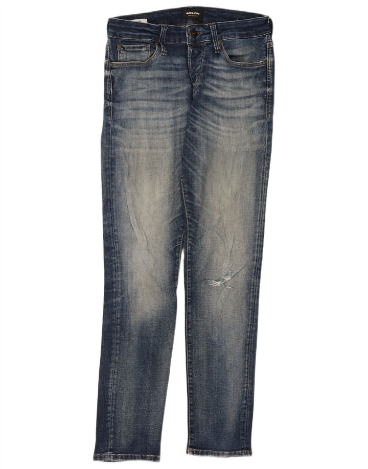 Jack & Jones Jean Slim GLENN Homme W30 L32 Bleu Coton