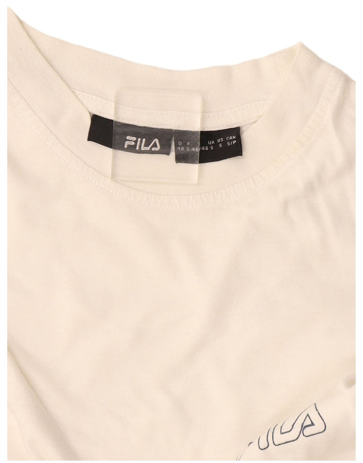 Fila T-Shirt Homme Blanc Petit
