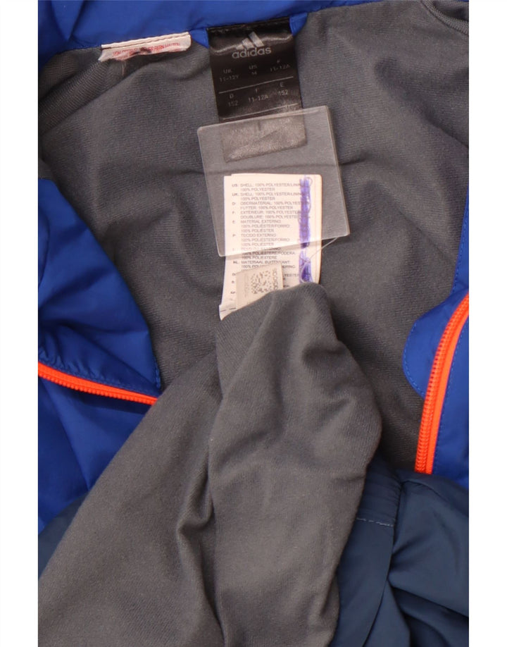 ADIDAS Veste de survêtement Clima Proof pour garçon 11-12 ans Bleu marine