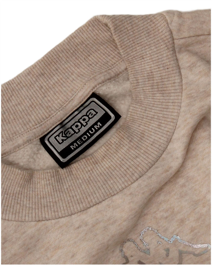 Kappa Sweat-shirt pour femme UK 44 Beige moyen