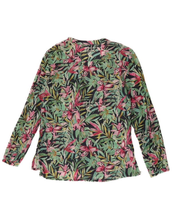 Laura Ashley Chemisier pour femme UK 10 Petit coton floral multicolore